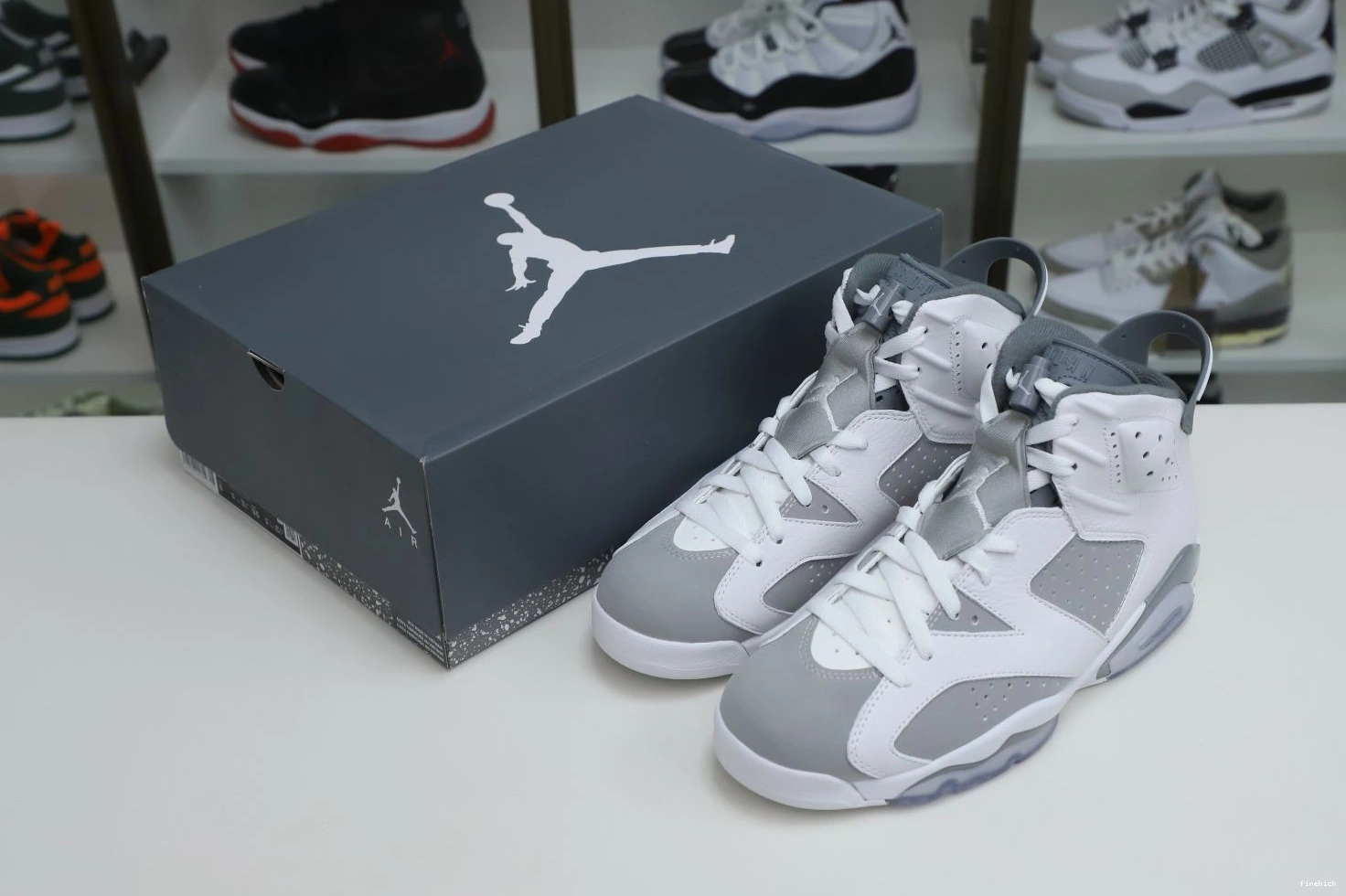 JORDAN 6 COOL GREY AIR 0819